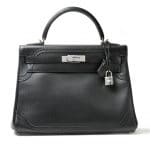 Hermes Black Kelly Bag - Fall 2012