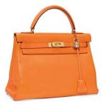 Hermes Orange Kelly 32cm Bag