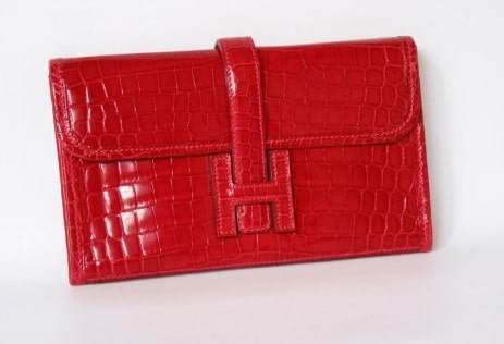 hermes jige clutch crocodile