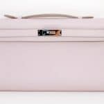 Hermes Rose Dragee Kelly Longue Bag