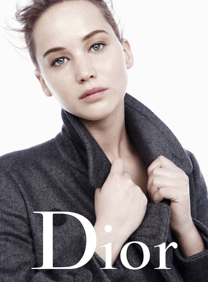 Jennifer Lawrence for Miss Dior Fall 2013 Ad Campaign 1