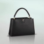 Louis Vuitton Black Capucines MM Bag