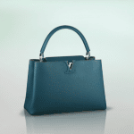 Louis Vuitton Bleu Canard Capucines MM Bag