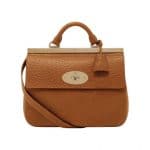 Mulberry Ginger Shrunken Calf Suffolk Small Bag