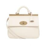 Mulberry Off White Classic Calf Suffolk Small Bag