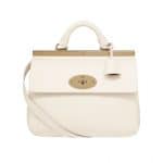 Mulberry Off White Classic Calf Suffolk Small Bag