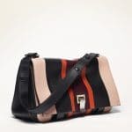 Proenza Schouler Black/Beige Patchwork PS Courier Bag