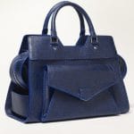 Proenza Schouler Blue Animal Print PS13 Small Bag