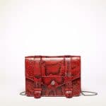 Proenza Schouler Poppy Python PS1 Chain Wallet