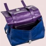 Proenza Schouler Royal Blue:Veruca Salt Double Sided Leather PS Courier Bag 3