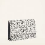 Proenza Schouler White/Black Printed Pony Small Bag