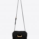 Saint Laurent Black Alpaca Lulu Small Bag