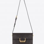 Saint Laurent Earth Suede Lulu Medium Bag