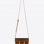 Saint Laurent Ocher Suede Lulu Small Bag