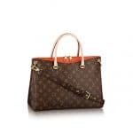 Louis Vuitton Clementine Orange Pallas Bag