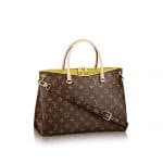Louis Vuitton Pistache Yellow Pallas MM Bag