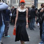 Susie Lau of Susie Bubble spotted at Paris Fashion Week Spring 2014