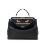 Fendi Black Monster Peekaboo Bag