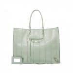 Balenciaga Green Lizard A4 Tote Bag - Resort 2014