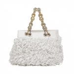 Balenciaga White Chain Tote Bag Resort 2014