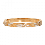 Cartier Pink Gold with Diamonds Love Bracelet