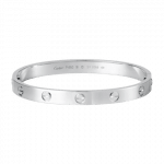 Cartier Platinum Love Bracelet