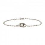 Cartier White Gold Chain Love Bracelet