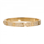 Cartier Yellow Gold with Diamonds Love Bracelet