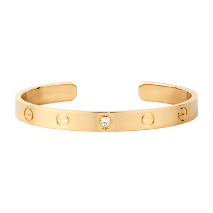 bracelet cartier plaqué or prix