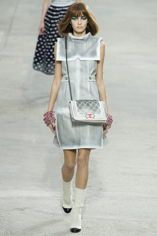 Presentations from Chanel Spring/Summer 2014 Collections include Bright Bags  - Spotted Fashion