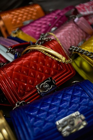 Spotted: Chanel Boy Bags from Spring/Summer 2014 in Vibrant Colors