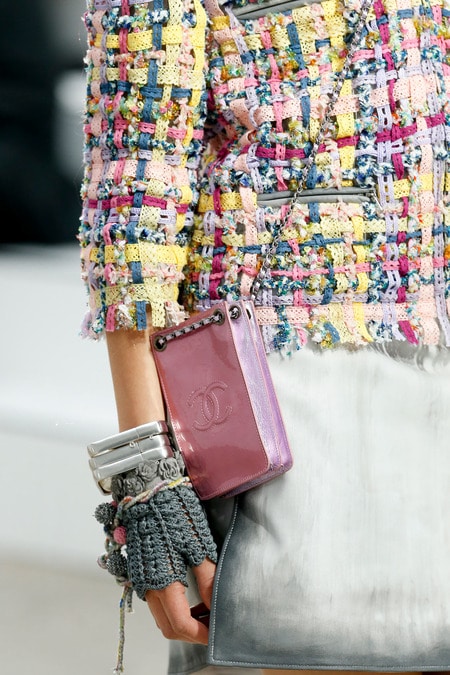 Presentations from Chanel Spring/Summer 2014 Collections include Bright Bags  - Spotted Fashion