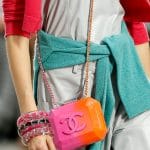 Chanel Plexi Orange and Red Bag - Spring 2014 Runway 2