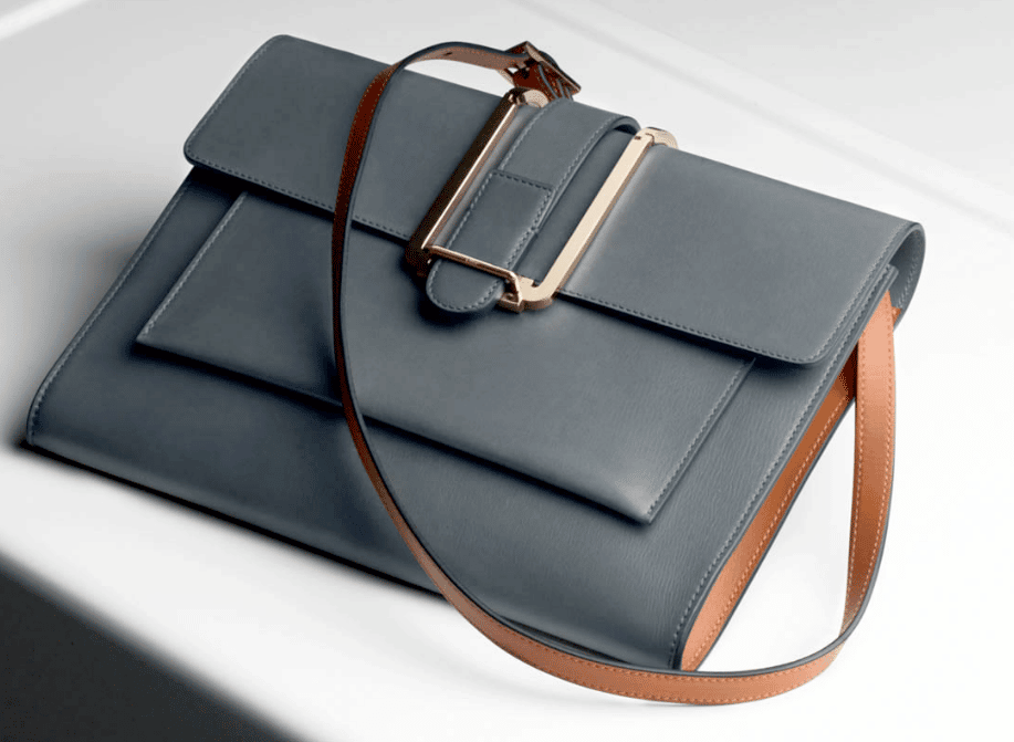 Chloe Cashmere Grey Bronte Medium Messenger Bag