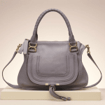 Chloe Cashmere Grey Marcie Bag