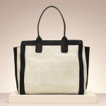 Chloe Husky White Alison Medium Tote Bag