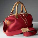 Chloe Mandarine Peel/Cherry Jelly Baylee Medium Bag