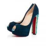 Christian Louboutin Babel Clou Platform Peep Toe Spiked Pumps - Fall 2013