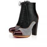 Christian Louboutin Pate A Chou Pony Lace Up Boots - Fall 2013