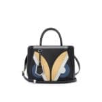 Fendi Black 2 Jours Petite Bug Bag