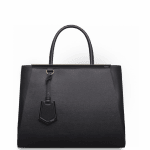 Fendi Black 2Jours Medium Bag