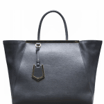 Fendi Dark Grey 2Jours Large Bag