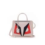 Fendi Pink Plaster 2 Jours Petite Bug Bag