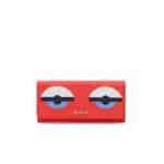 Fendi Poppy Monster Continental Wallet