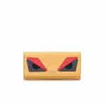 Fendi Yellow Monster Continental Wallet