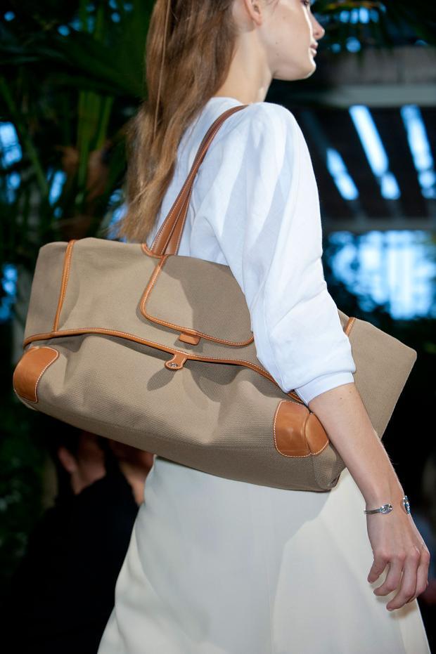 hermes canvas bag