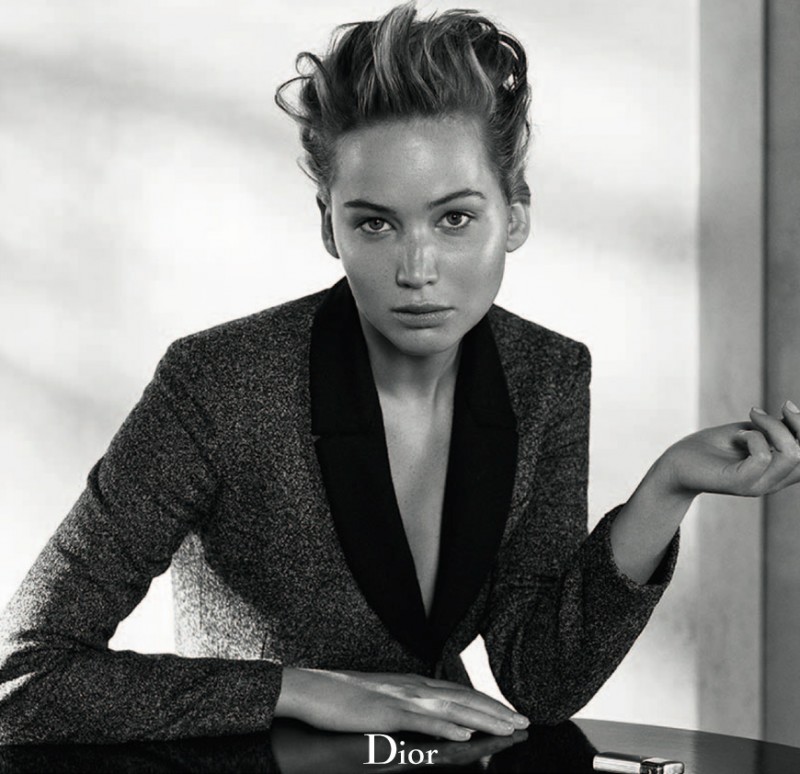 Jennifer Lawrence in Dior Magazine Fall 2013 1