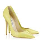 Jimmy Choo Anouk Yellow Pumps 120mm - Cruise 2014