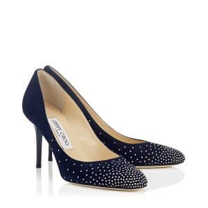 Jimmy Choo Gilbert Round Toe Pumps with Studs - Cruise 2014