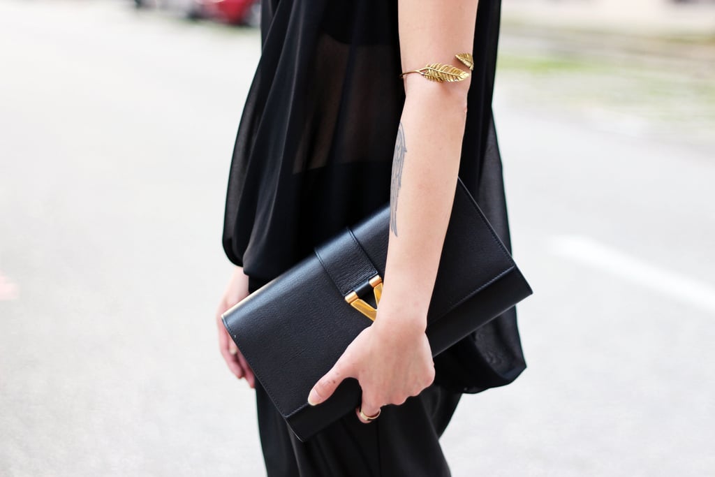 Mode Mayem and YSL Clutch Bag 4